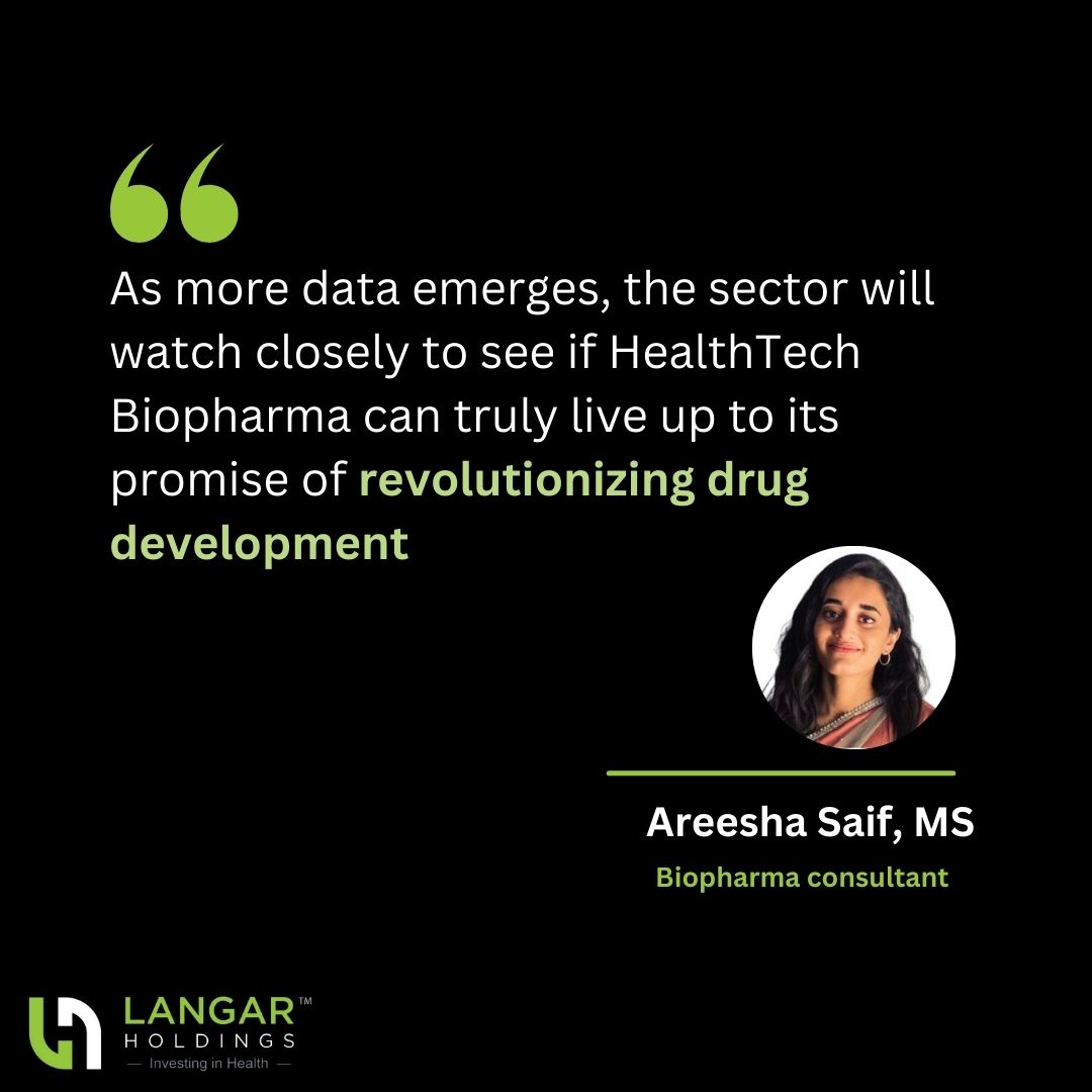 Read more about what's to come in the #biopharma Healthtech sector at langarholdings.com/healthtech-bio… #healthcare #healthtech #innovation #drugdevelopment #investing