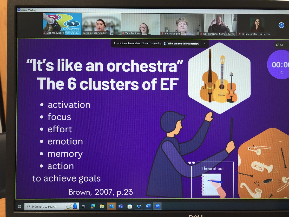 #FESSPD thanks @Carcher_PD #ExecutiveFunctioning great session so far. @QQI_connect @SOLASFET @ThisisFet @aheadireland @rpl_network @cdetbcdu @GuidanceStokes @andrinaeuropa @speirbheangeal1 @FETColleges_IE @BolandMairead @aontas @nalaireland