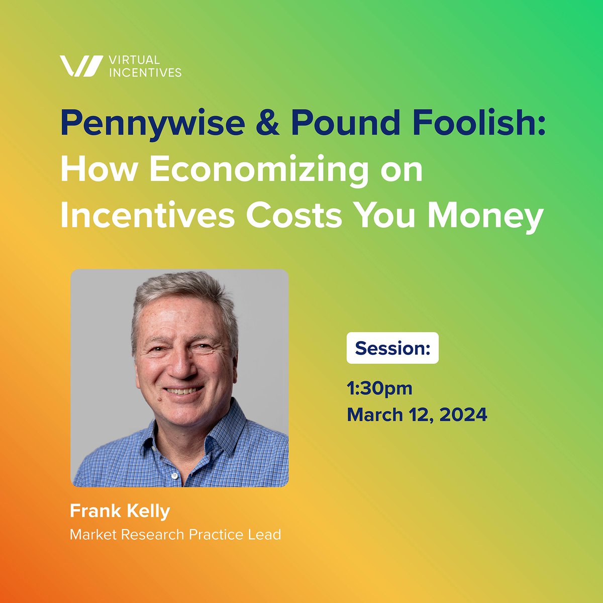 VirtualRewards's tweet image. (2/3)

We also look forward to our Market Research Practice Lead, Frank Kelly, taking the #SampleCon stage tomorrow! 

He’ll be leading an important discussion on how economizing on incentives costs you money tomorrow at 1:30 PM EST.