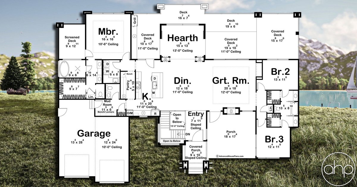 Advanced House Plans tweet media