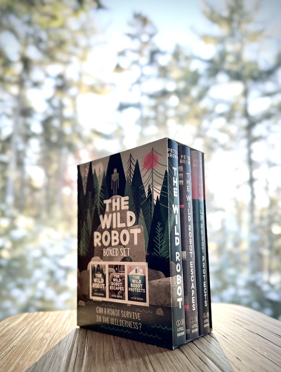 Excitement for The Wild Robot movie has been AMAZING! But to clear up some confusion, yes, it’s based on a book! My book! There’s a whole Wild Robot series of books! You should read them and then go watch the movie in September! #thewildrobot #thewildrobotmovie #books