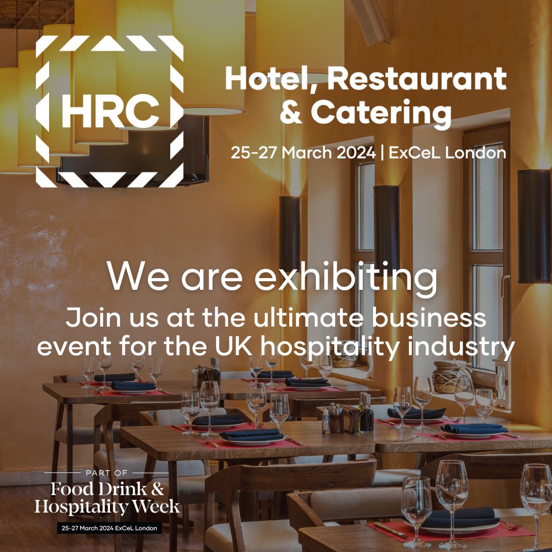 Only two weeks to go, so make sure it's in your diaries. We'll be on Stand H1602 and we look forward to seeing you there.