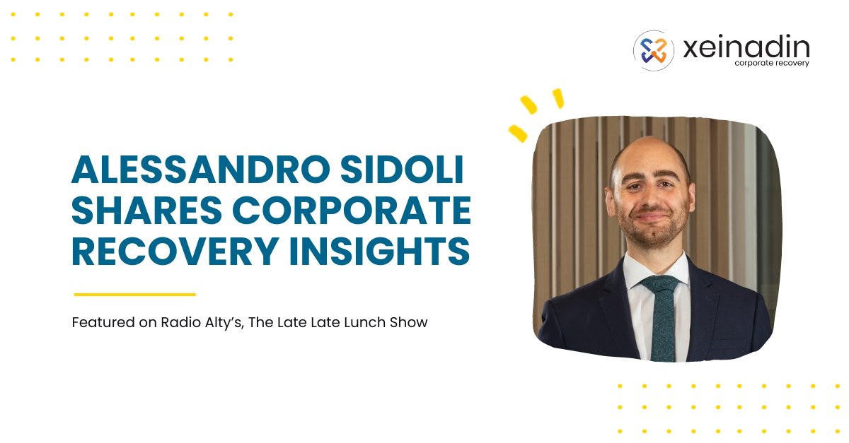 Our very own Insolvency Practitioner, Alessandro Sidoli, was recently featured on #TheLateLateLunchShow with RadioAlty, sharing insights on what is currently available to business going through a tough time.

Listen here: podbean.com/media/share/pb…

#CorporateRecovery #TheOwnersClub