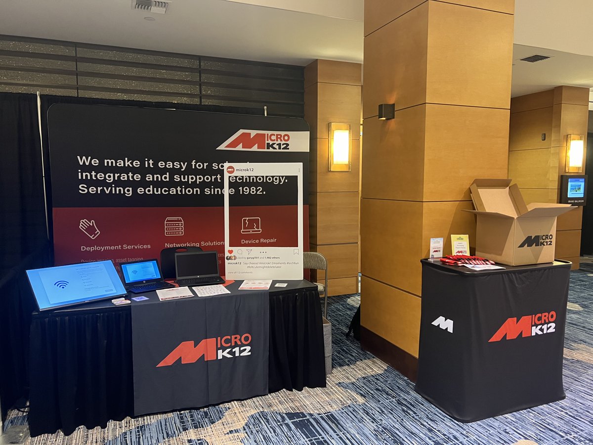 WASWUG Day 2! Here we go again! Stop by Booth #204 to learn more about how you can win an ASUS Chromebook and to chat with us about education technology solutions for your school. @WSIPC #WASWUG #ConferenceFun
