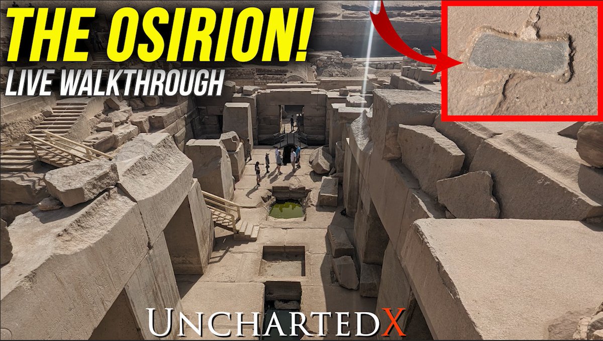 youtu.be/-TtsKKYLxPM A live walkthrough of the incredible #megalithic Osirion - located behind the temple of Seti I in Abydos, Upper #Egypt. I get into some of the history of discovery and features of this mysterious site, and share some new observations and details recently…