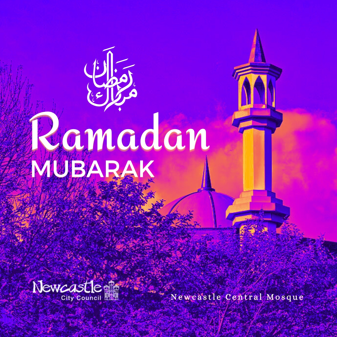 Ramadan Mubarak from everyone at Newcastle City Council 🌙 As the holy month of Ramadan begins, we extend warm wishes to our residents in Newcastle and Muslims worldwide. May this month be filled with peace, blessings and joy for you and your families. Photo credit @TyneSnapper