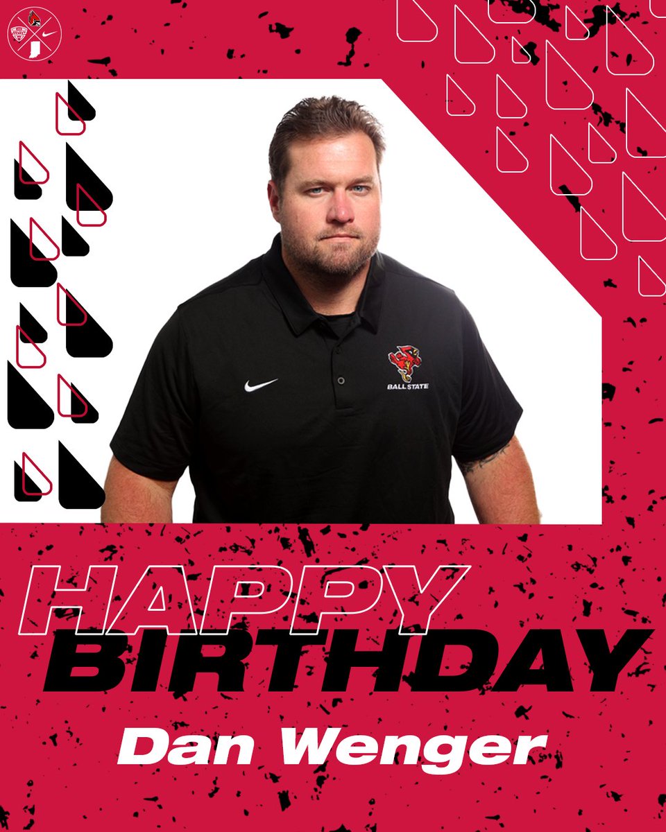 A very Happy Birthday to our Director of Strength and Conditioning Dan Wenger! @Coach_DWeng
