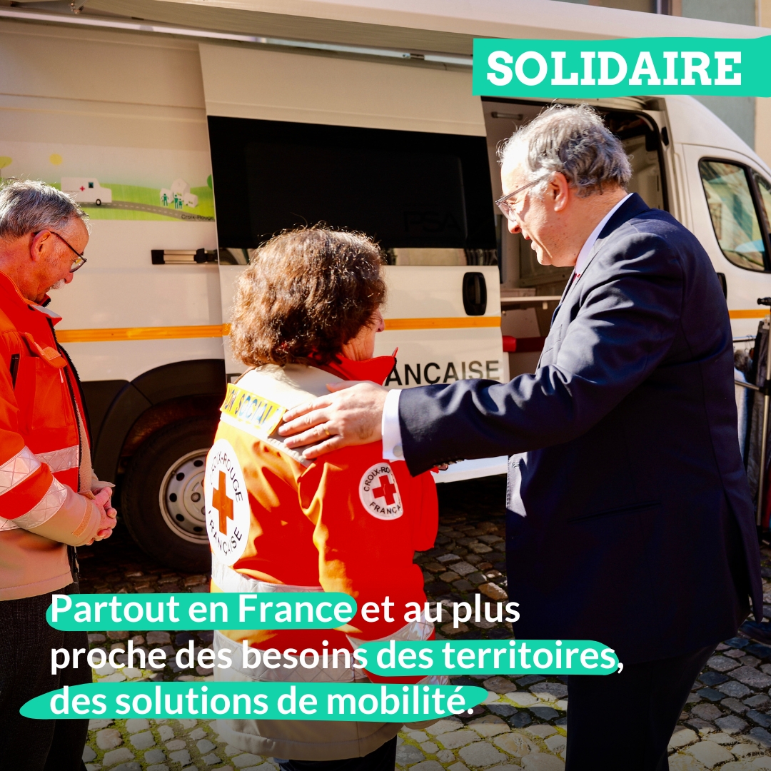 Depuis 45 ans, nos bénévoles du Bas-Rhin facilitent les déplacements des publics précaires grâce aux transports solidaires. Le soutien de @FondationCMAF nous permet aujourd’hui de continuer à déployer, en France, ces solutions de mobilité si importantes.