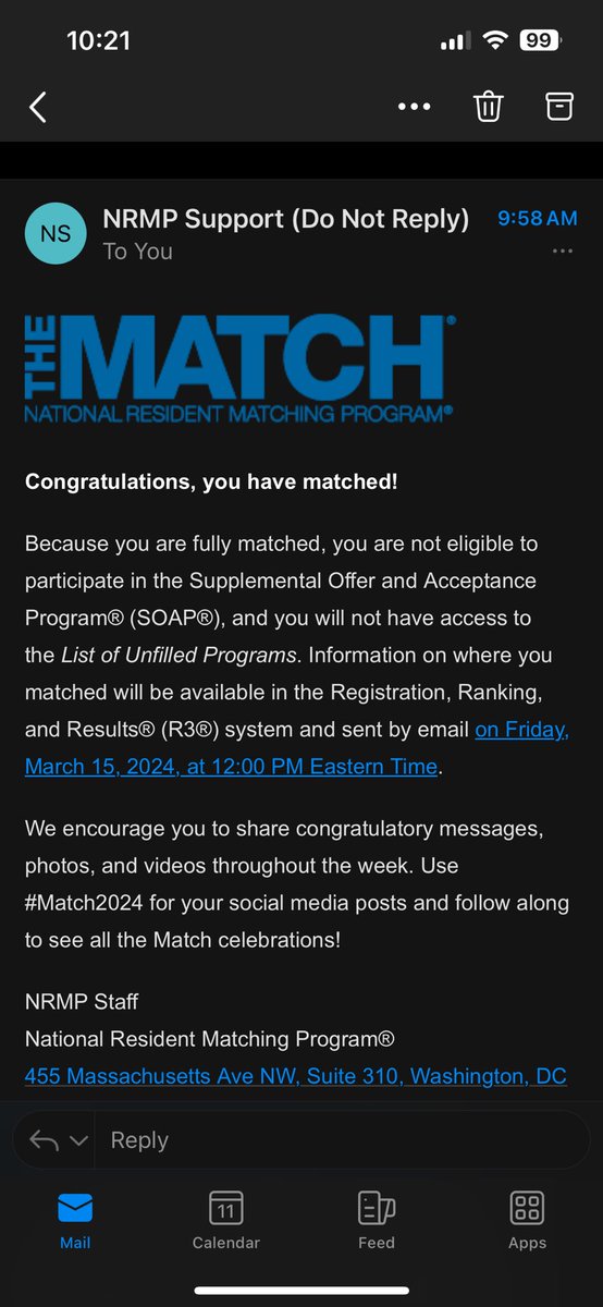 Hard to believe it’s been 15 years straight of pursuing medicine (since starting undergrad in 2009). Countless times I thought it’d be easier to quit. First in my family in any healthcare field! I’m going to be an anesthesiologist!!! 🥹🥹🥹😭😭😭
#Match2024