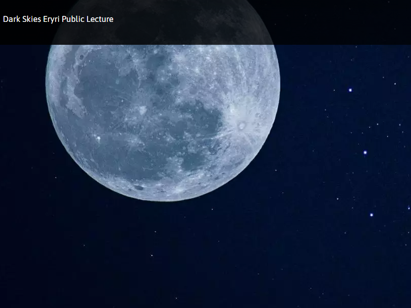 Public Lecture 'The Moon and life on Earth' tonight Main Arts, 6.30pm part of the @BangorUni Science Festival events. The lecture will be given by Professor Mattias Green from @sos_bangor_uni bangor.ac.uk/bangor-science…