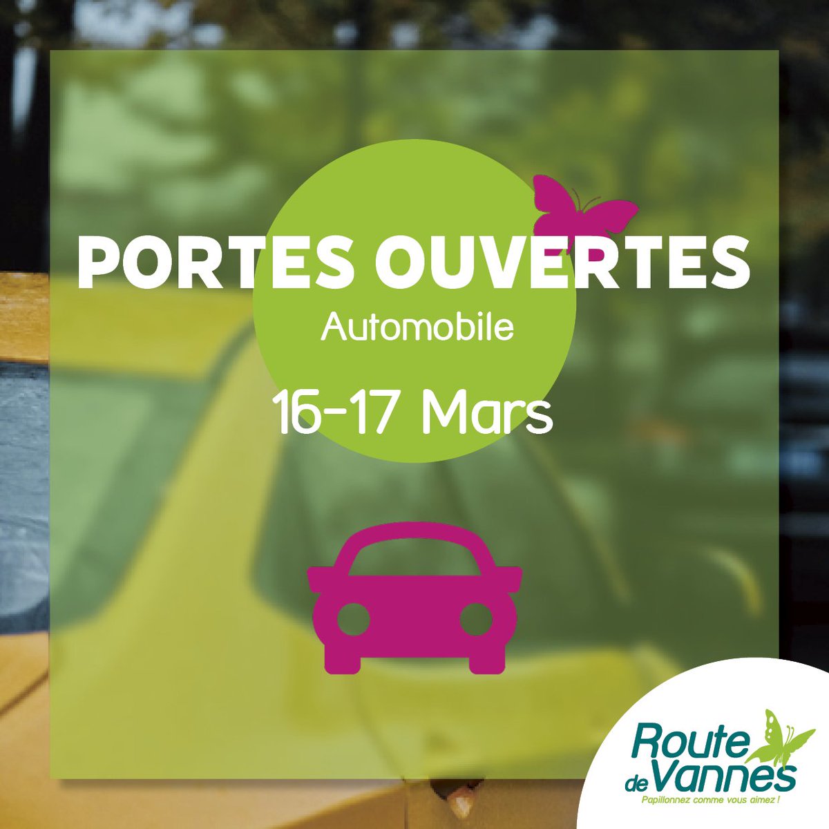 Profitez des portes ouvertes chez vos concessionnaires automobiles de la Route de Vannes !

#routedevannes #portesouvertes #automobile