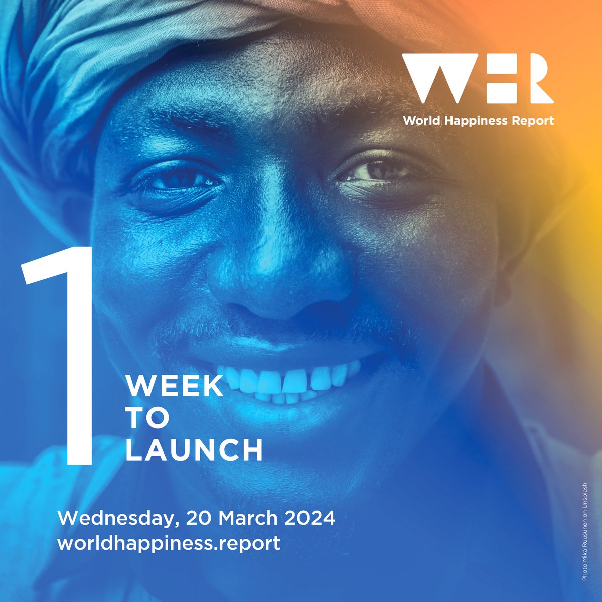 ⏳Just 1️⃣ week to go until release of the World Happiness Report in 2024! What are you most looking forward to reading in the 2024 edition? 👉 worldhappiness.report 👈