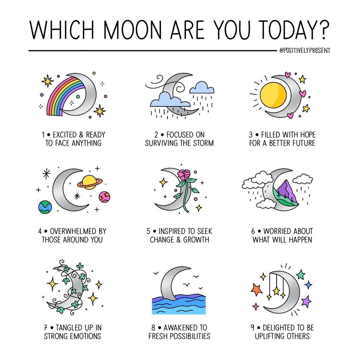 Which one are you today? 🌙