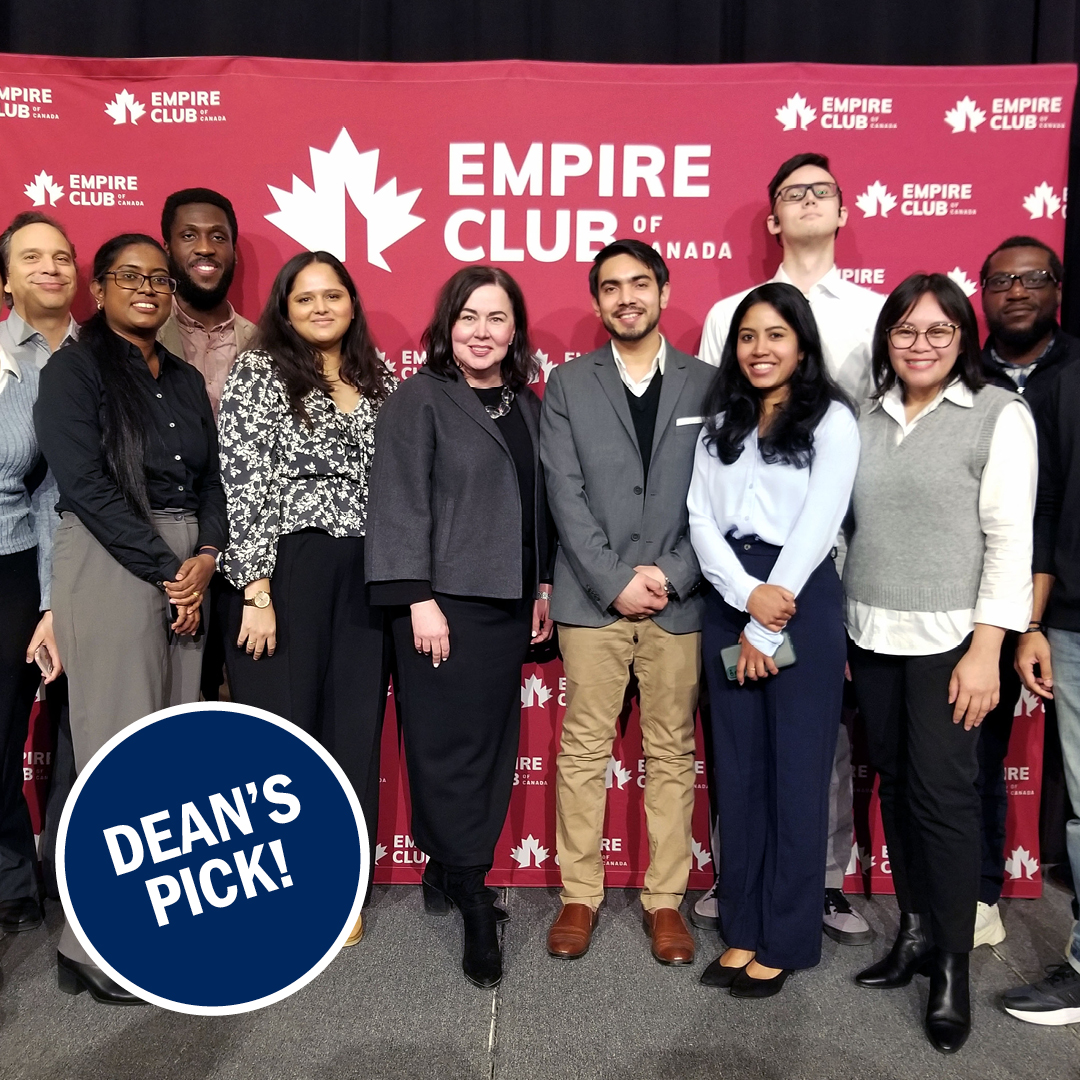 Global Business Management and Entrepreneurial Enterprise students participated in the Empire Club's Annual Financial Outlook Forum. Learn about the valuable insights they gained into Canada's economic landscape from industry experts in the Dean's News business.humber.ca/deans-news.