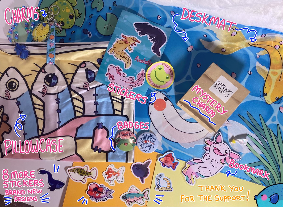 I'm doing a merch giveaway! 

(1/7)