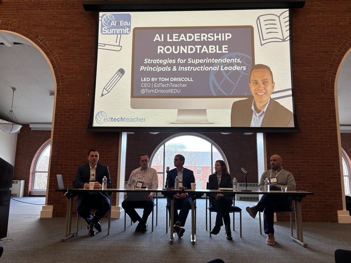 Listening to this AI Roundtable has given me a lot to think about. There are nuances to good policy, getting ahead of the problems, following good teaching practice and acknowledging what we do and don't really know about the future. #ettai #edchat #sschat @EdTechTeacher21
