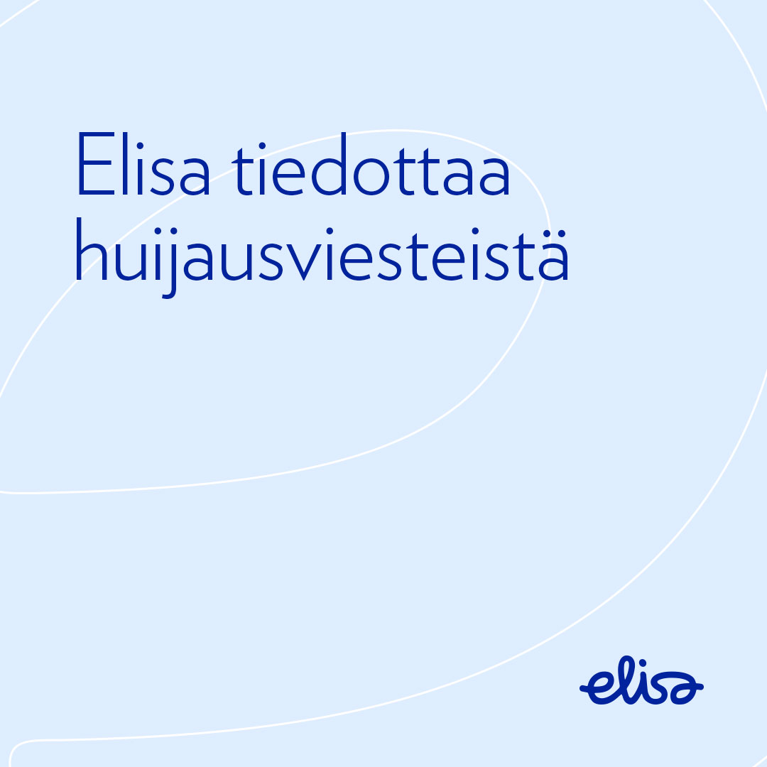 🚨 Varo Elisan nimissä liikkuvia huijausviestejä! 🚨 Asiakkaamme ovat saaneet tietojenkalasteluviestejä Elisan nimissä OmaElisaan liittyen. Lue lisää👉 some.elisa.fi/12A #Elisa #Kalasteluviestit #Huijausviestit