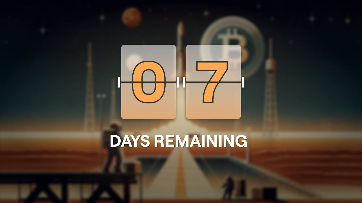 Just one week to go!

Set your calendars for Monday, March 18th 👀