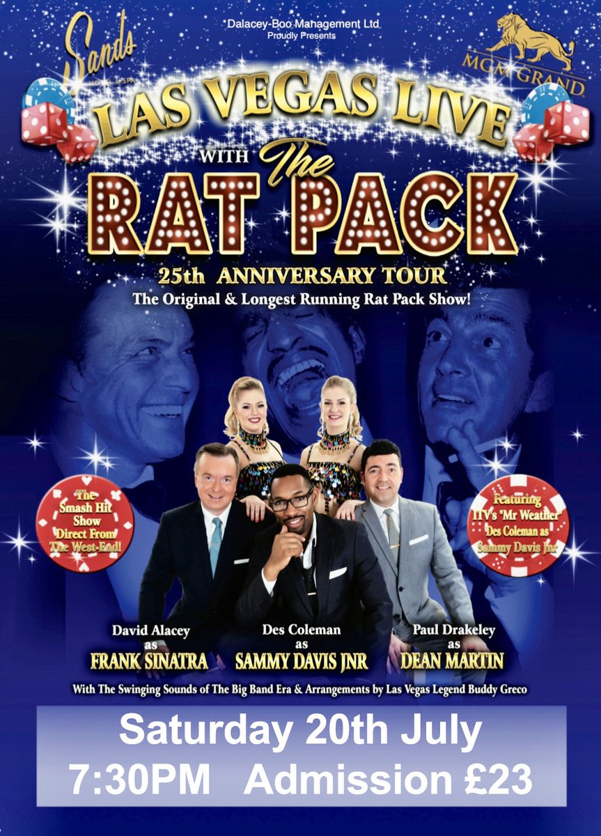 The Sinden Theatre (@sindentheatre) on Twitter photo 🗓️Saturday 20th July 2024 ⏰7:30PM
🎫Admission £23
The Official UK No: 1 Tribute show as voted by The Agents  Association of Great Britain for three years running, comes to The Sinden direct From London’s Leicester Square Theatre, The 02 and a Royal Command Performance. 🗓️Saturday 20th July 2024 ⏰7:30PM
🎫Admission £23
The Official UK No: 1 Tribute show as voted by The Agents  Association of Great Britain for three years running, comes to The Sinden direct From London’s Leicester Square Theatre, The 02 and a Royal Command Performance.