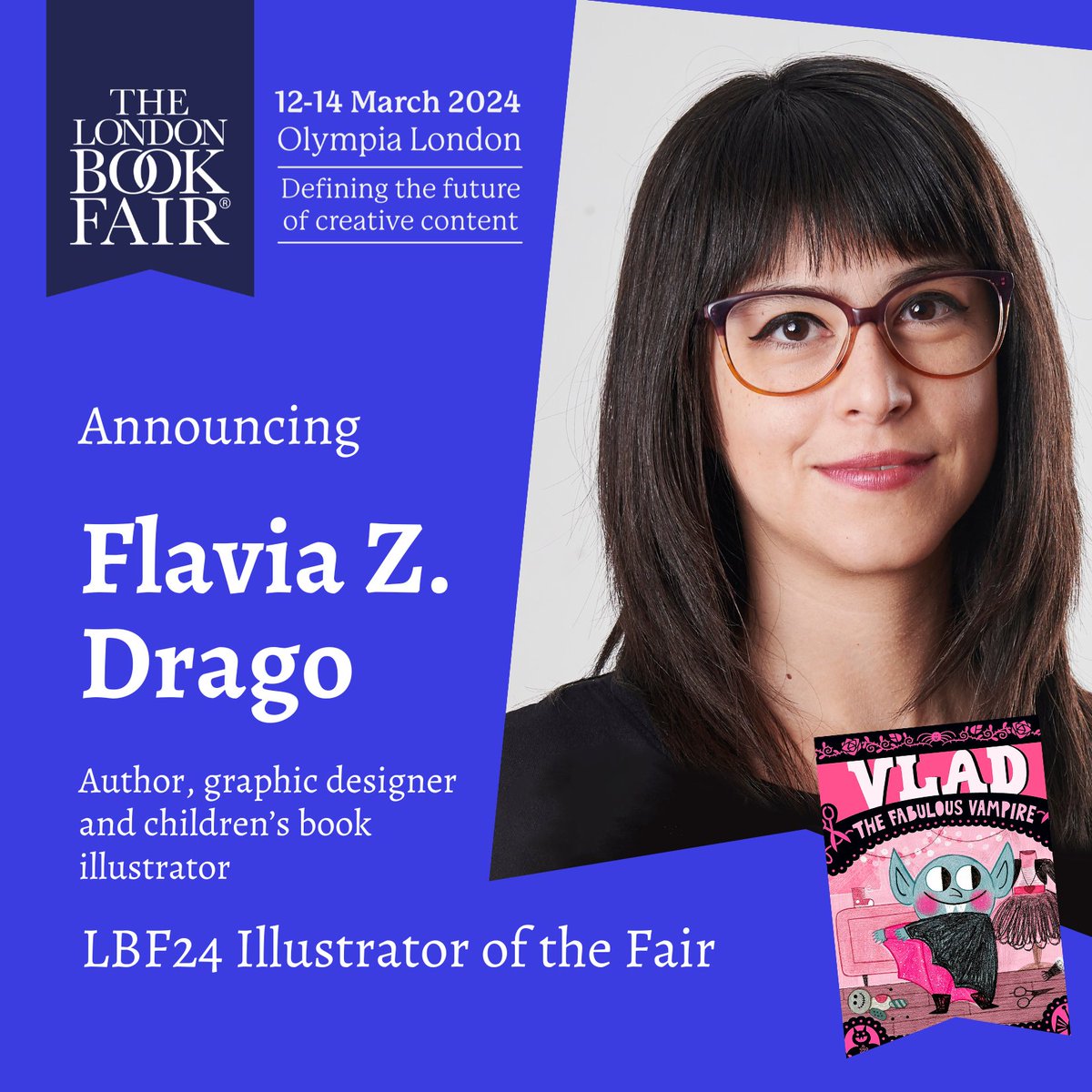Unmissable @LondonBookFair event for anyone interested in children's book #illustration. #KlausFluggePrize winner Illustrator of the Fair Flavia Z. Drago in conversation with @Mat_at_Brookes Weds 13 March. 👀
londonbookfair.co.uk/en-gb/whats-on…
