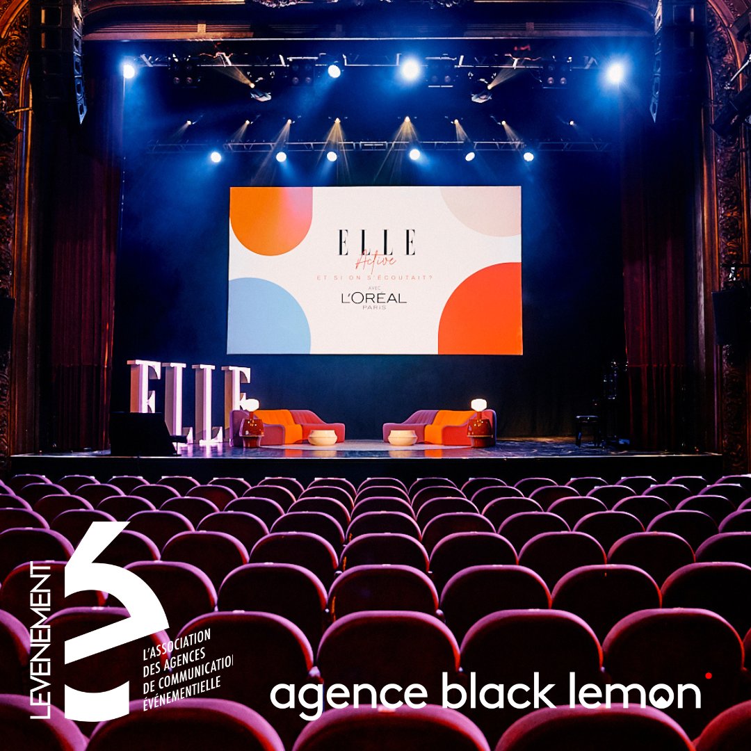 #1événement1agence 

L'<a href="/ablacklemon/">agence black lemon</a> a eu l'honneur d'accompagner, pour la deuxième année consécutive, le magazine <a href="/ELLEfrance/">ELLE</a> dans la réalisation de son festival annuel, ELLE Active.

#LÉVÉNEMENT #eventprofsFR #agenceblacklemon #agences #agencylife #ElleMagazine
