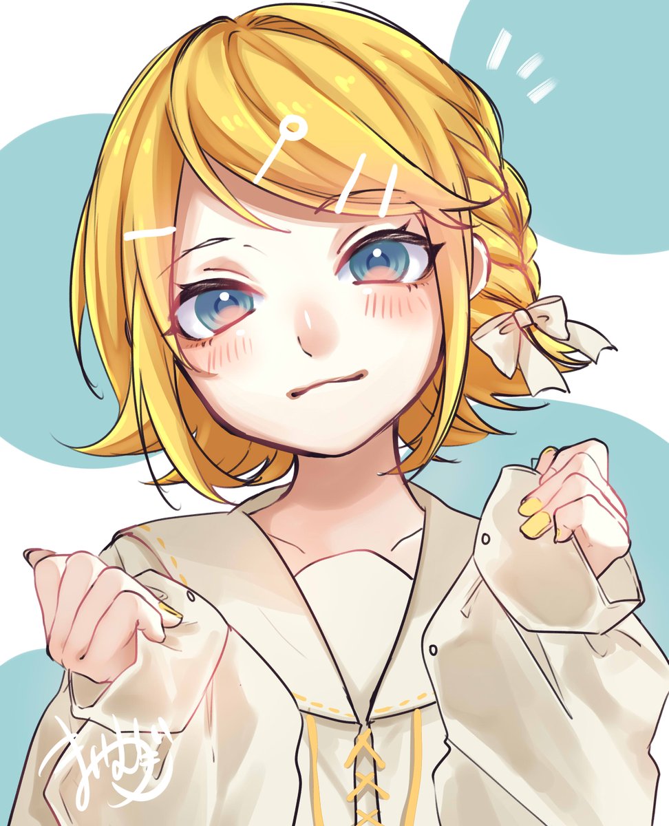 鏡音リン 「久しぶりにリンちゃんまとめ!#鏡音リン #VOCALOID 」|まいむぎのイラスト