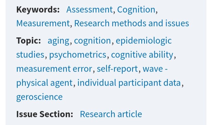 老年医学領域 high-impact journalのThe Journals of Gerontology: Series Bより、認知機能と調査回答の質を検討した最新MAです。
認知低下は、欠損や偶然誤差、回答黙秘などが上昇させる可能性が示唆されています。近年PROや質問紙などが頻用されていますが要注意ですね。
doi.org/10.1093/geronb…