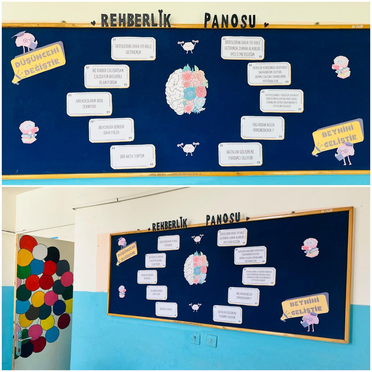Okulumuz Rehber Öğretmenimiz Ayşenur Hocamız tarafından hazırlanan "Düşünceni Değiştir" panomuz. 📚📚
<a href="/kutahyamem/">Kütahya İl Millî Eğitim Müdürlüğü</a> <a href="/kaltintas_mem/">Altıntaş İlçe Millî Eğitim Müdürlüğü</a> <a href="/MEHMETSASZ/">Mehmet Sağsöz</a> <a href="/MusaIsseven/">🇹🇷Musa İŞSEVEN🇹🇷</a> <a href="/betl51223327/">betül</a>