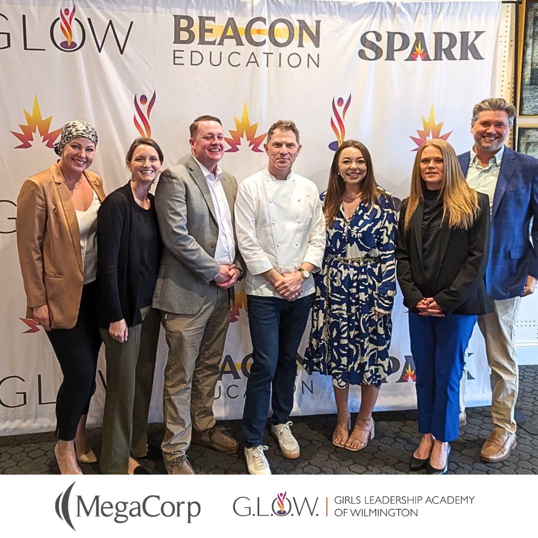 MegaCorp is a proud sponsor of The Girls Leadership Academy of Wilmington and several of our team members had the opportunity to attend their recent fundraising event 'Breakfast with Bobby Flay'! @GLOWacademy1 @BFlay #MegaCorp #MegaCorpLogistics #TeamMega #MegaCares