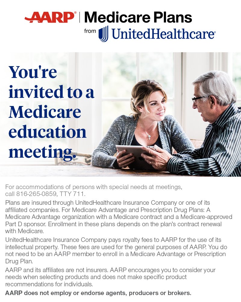 Join me on 03/23/2024 at 3PM or 04/20/2024 at 10AM for a Medicare education meeting at Cass County Public Library, 1741 E North Ave, Belton, MO 64012. We will be following the latest safety recommendations. Contact me today for details and to RSVP. 816-265-0859, TTY 711