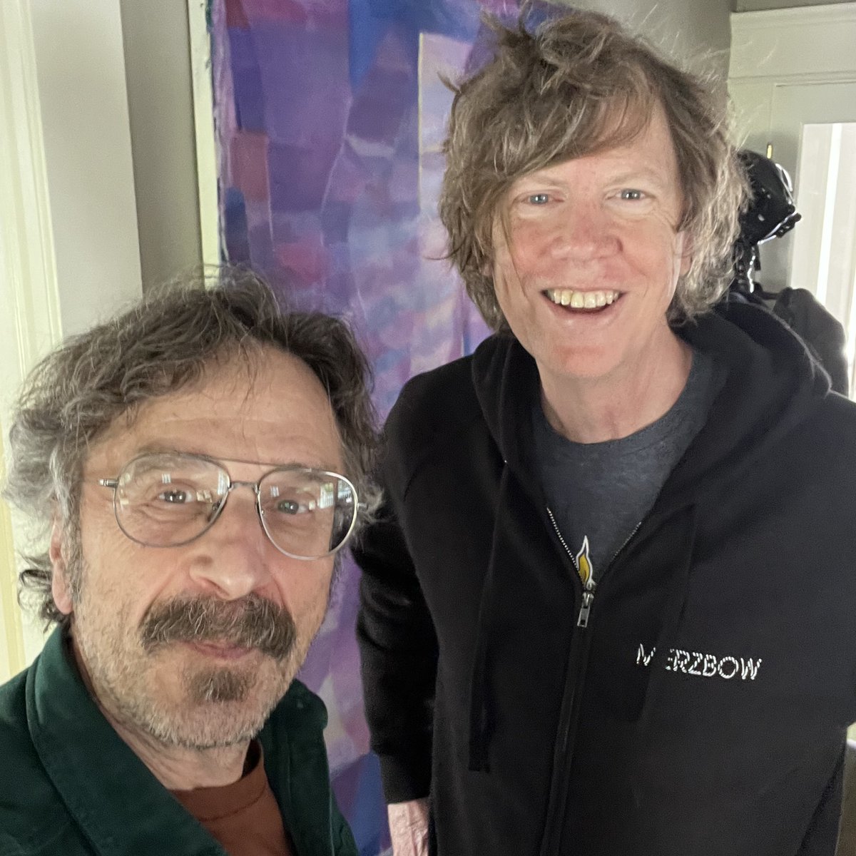 Today is @nowjazznow (Thurston Moore) day on wtfpod.com! Sonic Youth, noise rock, no wave, Patti Smith, The Ramones! Great talk! Listen up! Episode hosted by @acast - wtfpod.com/podcast/episod… On @ApplePodcasts - podcasts.apple.com/us/podcast/epi…