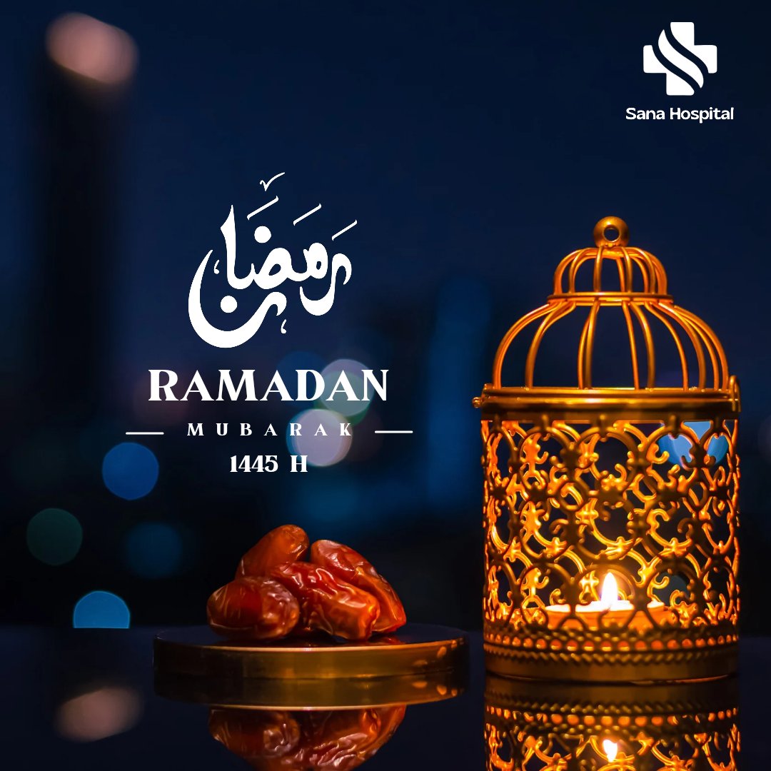PuneSana's tweet photo. Ramadan Mubarak to all our beloved patients, staff, and community! 
May this blessed month bring you peace, joy, and good health. 🌙✨ 

#sanahospital #sanahospitalpune
#ramadan #ramadanmubarak #fasting #blessings #peace #community #healthcare #wellness #faith #reflection #family https://t.co/gwteRpvDmn