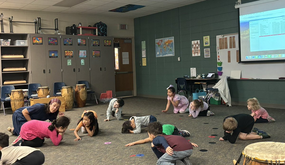 A little Seven Jumps in kindergarten this morning!