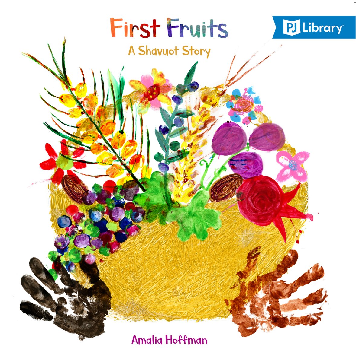 I'm thrilled to share the cover reveal for my newest book (# 14) First Fruits: A Shavuot Story Launching May, 2024 from PJ Library
#shavuot #fruits #jewishkidlit #boardbooks