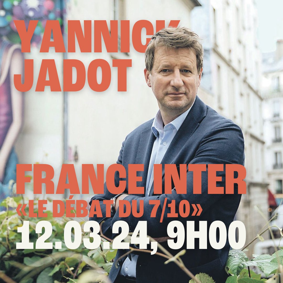 Yannick Jadot tweet media