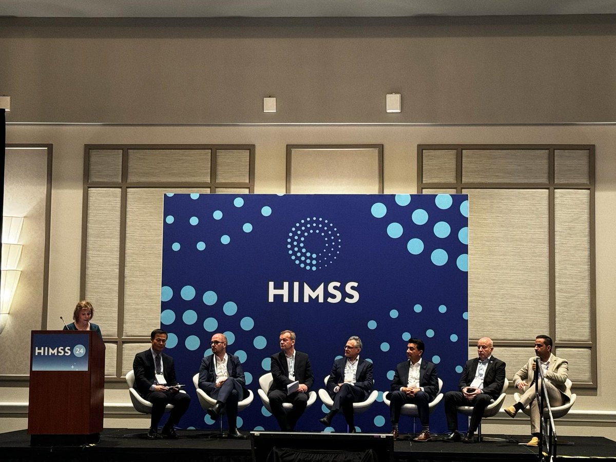 Our #HIMSS24 panel addressing questions on global health challenges through local solutions.