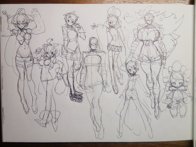 現状思いつく限りの研究課題を終わらせた
絵柄づくりの方法、キャラクタープロフィールの反映、その上での動かし方

もーーーう一定のところまでは来たと思う 