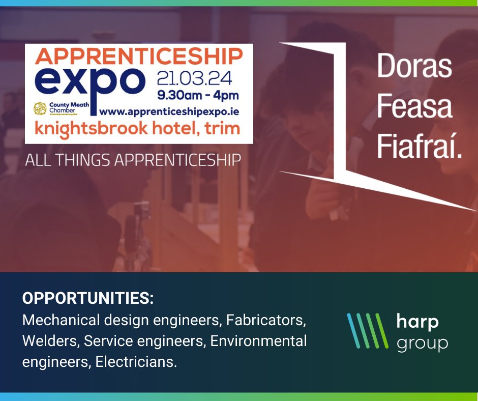 Harp_Renewables's tweet photo. Inviting all aspiring apprentices! ✨
Join us at the Apprenticeship Expo on the 21/03 to explore our apprenticeship opportunities. This could be the start of your successful career journey! Register now: https://t.co/s1lWj8Fa32
#ApprenticeshipExpo #harprenewables #harpelectrical https://t.co/2kKEFb5Ovy