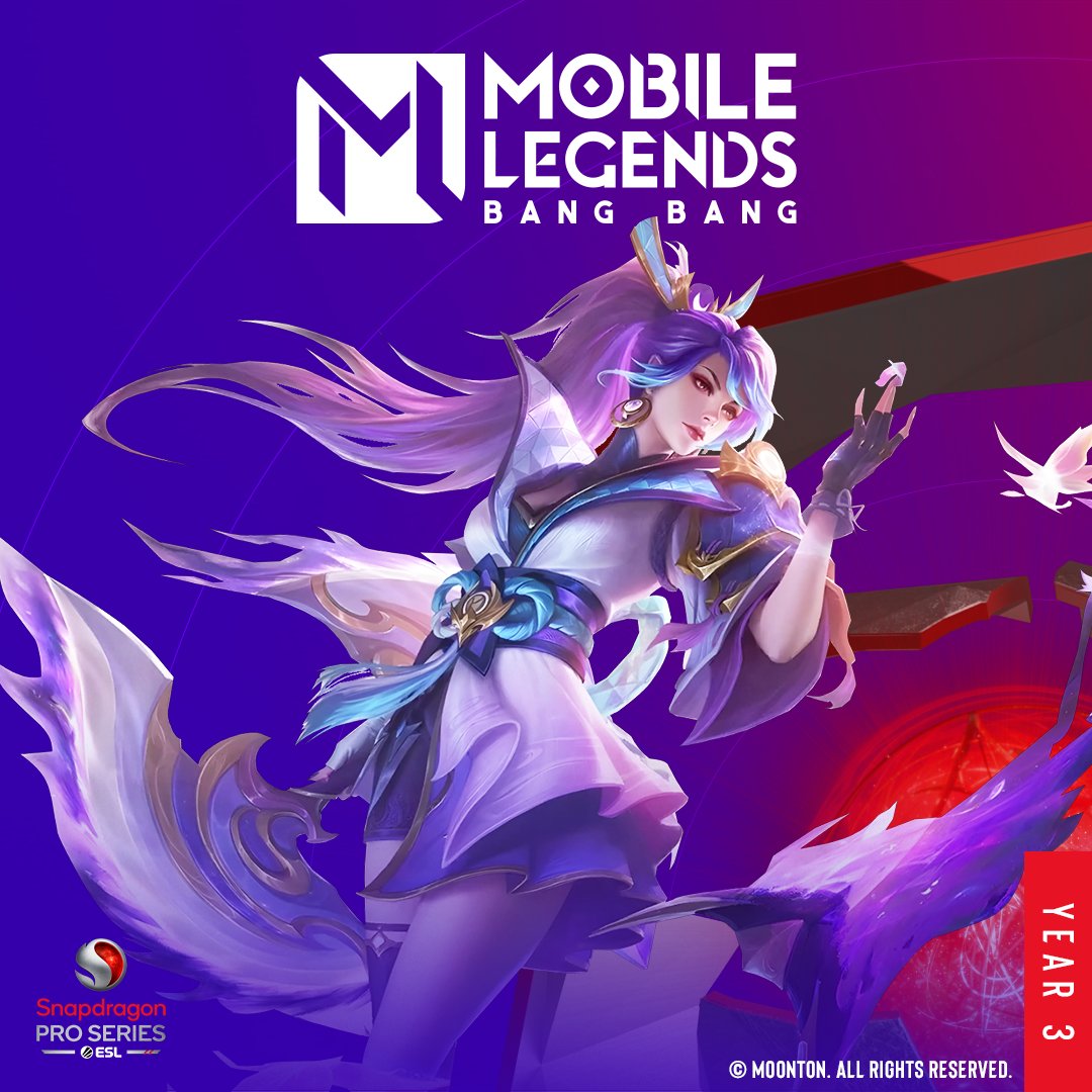 ESLMLBB's tweet photo. We're expanding our MLBB x @ESLMobile ecosystem so Everyone Can Rise!

🌐 AP, EUR&amp;MENA and LATAM regions
🏆 All-new SEA Women's league
⚔️ @Snapdragon Mobile Masters 2025

AND... Sign-ups are open NOW at https://t.co/MXRvIalduj!

#SnapdragonProSeries @MobileLegendsOL https://t.co/CA9onk2DBH