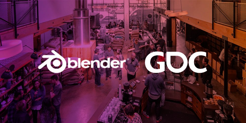 The Blender team will be at @Official_GDC in San Francisco next week and is organizing a 'Blender for Breakfast' event on March 19. Learn more at blender.org/press/blender-… and RSVP at lu.ma/v8csy8zh #b3d #GDC2024