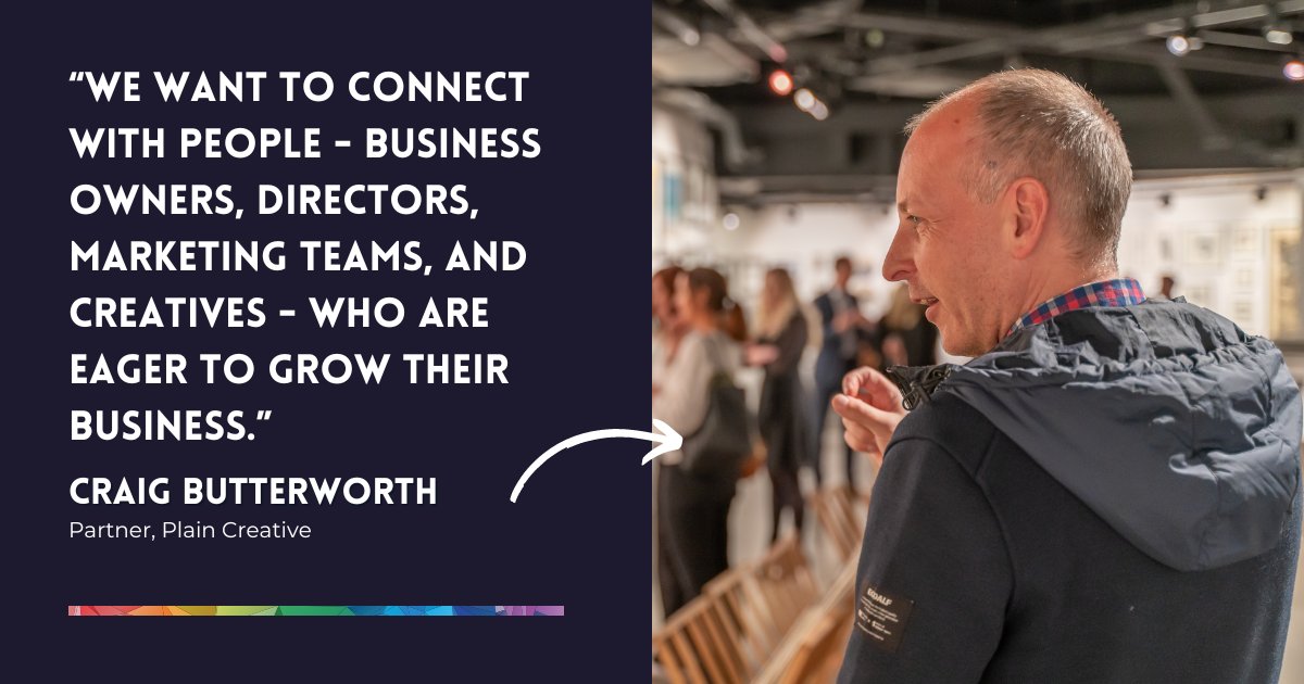 LA23NET's tweet image. We&apos;re introducing you to some amazing LA23NETers at speed networking on Thursday 🤝
Like Craig from @PlainCreative 🗣️
Want an introduction to Craig, or any of our other @LA23NET attendees? 
Make sure you have a ticket for tomorrow 👉 bit.ly/LA23NET_March
#Cumbria #LA23NET