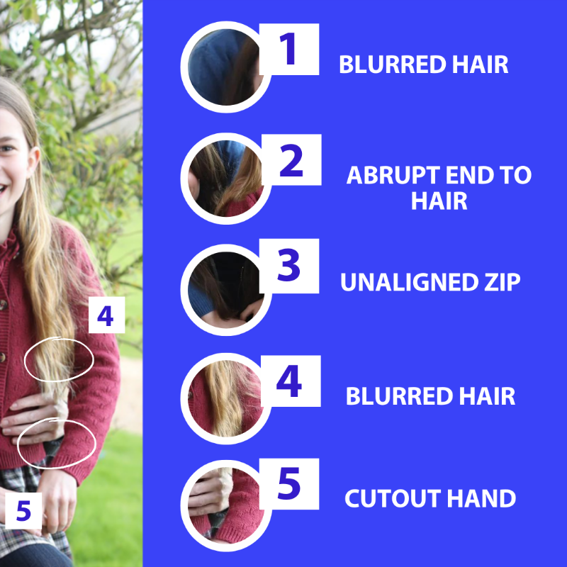 MetroUK's tweet photo. Kate Middleton's photoshop fail has professional picture manipulators cringing

Stephen Davies, a professional Photoshopper for the past decade, spotted a laundry list of mistakes in the image