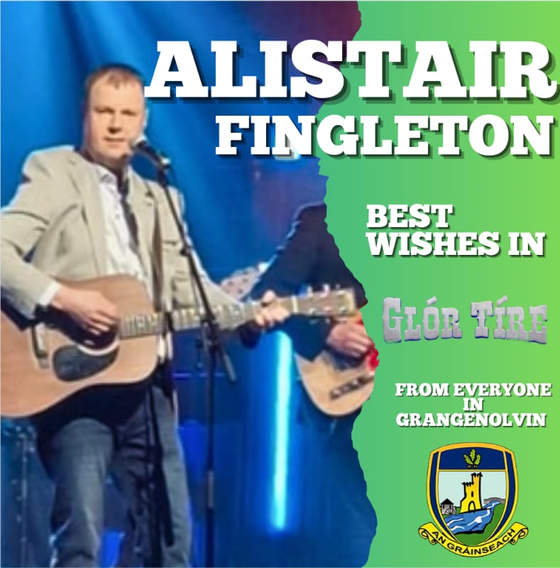 Best of luck to our own singing mechanic Alastair Fingleton in the Glór Tíre competition this week. We are all behind you and looking forward to seeing you on the big screen
#michealenglish 
#glórtíre 
#TG4