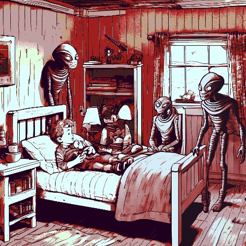 I interview an elderly northern Minnesota farmer who told me that "alien beings" entered the bedroom of his remote farmhouse in the 1930s. It began a lifetime of UFO encounters. Location is near Baudette, MN. (free-access article) ufojournalist.com/ufos-farmers-a…   #UFO #UFOx #UFOtwitter