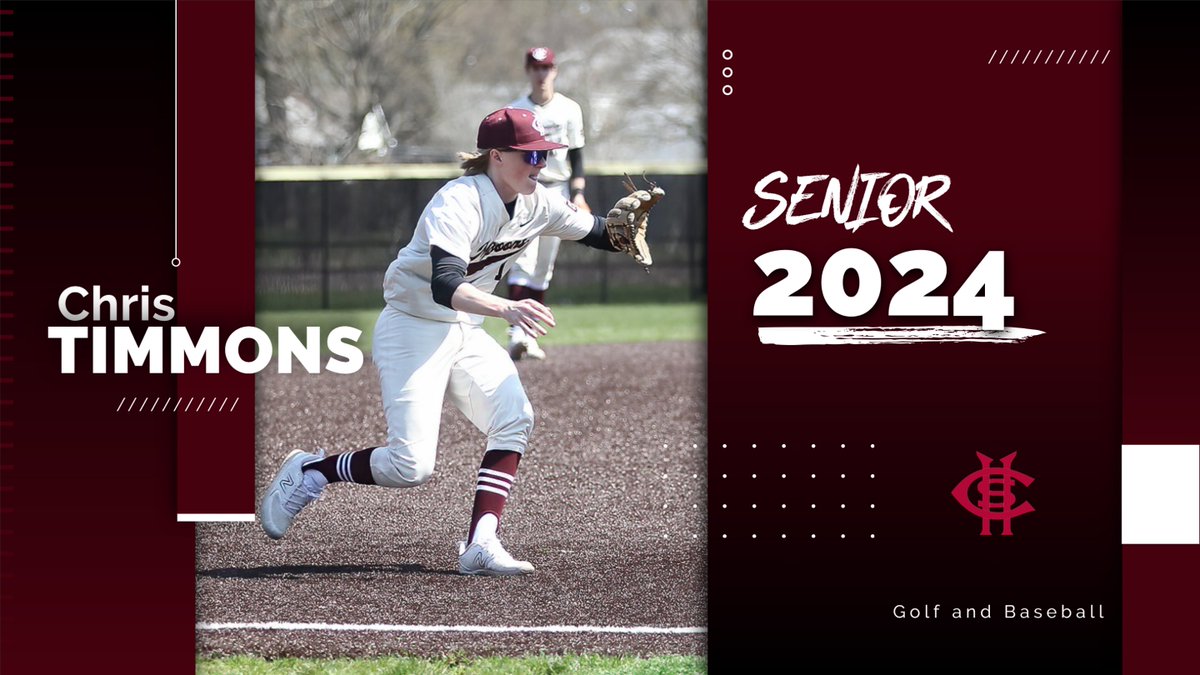 Chris Timmons is one of two baseball players who are featured as our Senior Spotlight of the Week.  Chris also played golf this fall! Chris will be in action at the end of the week in Memphis!
#cantbeattheoriginal