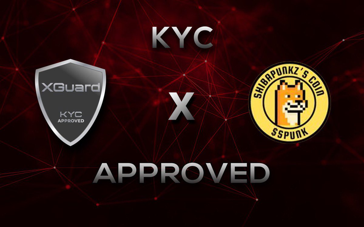 📣 <a href="/ShibaPunkz/">ShibaPunkz | BASE🛡️</a> | Officially KYC Approved!

We are proud to announce that ShibaPunkz has successfully passed the XGuard KYC verification 🙌

Big congratulations to the ShibaPunkz Team! We look forward to the XGuard KYC AMA🎙️

#XGuardKYC #KYC #Shibarium #ShibaPunkz 

ℹ️ XGuard KYC