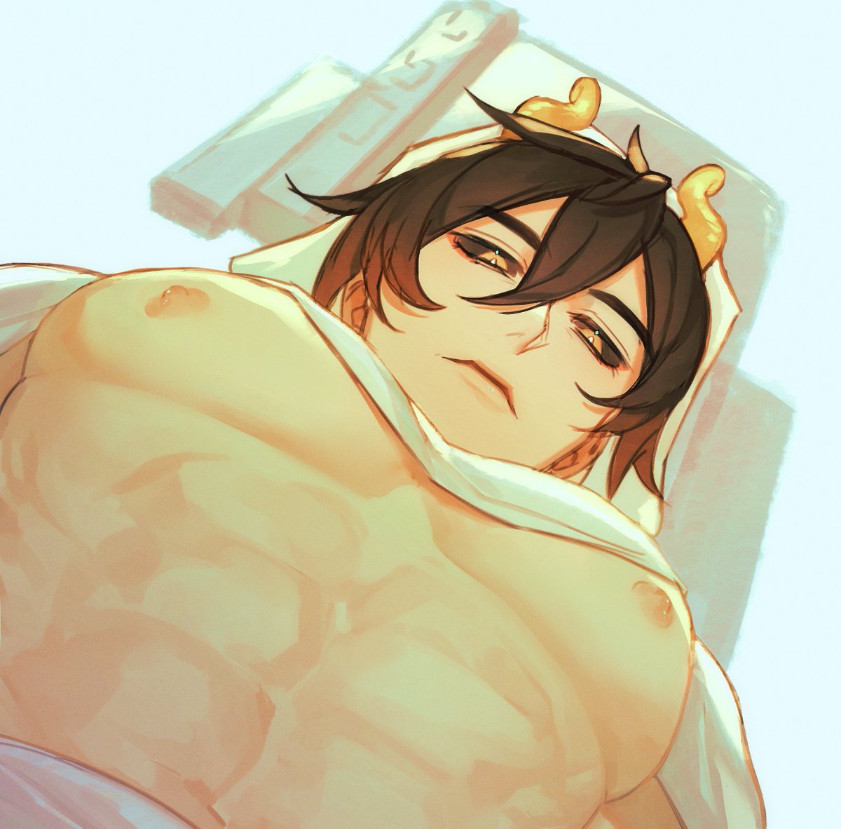 pov you're at the liyue statue of seven