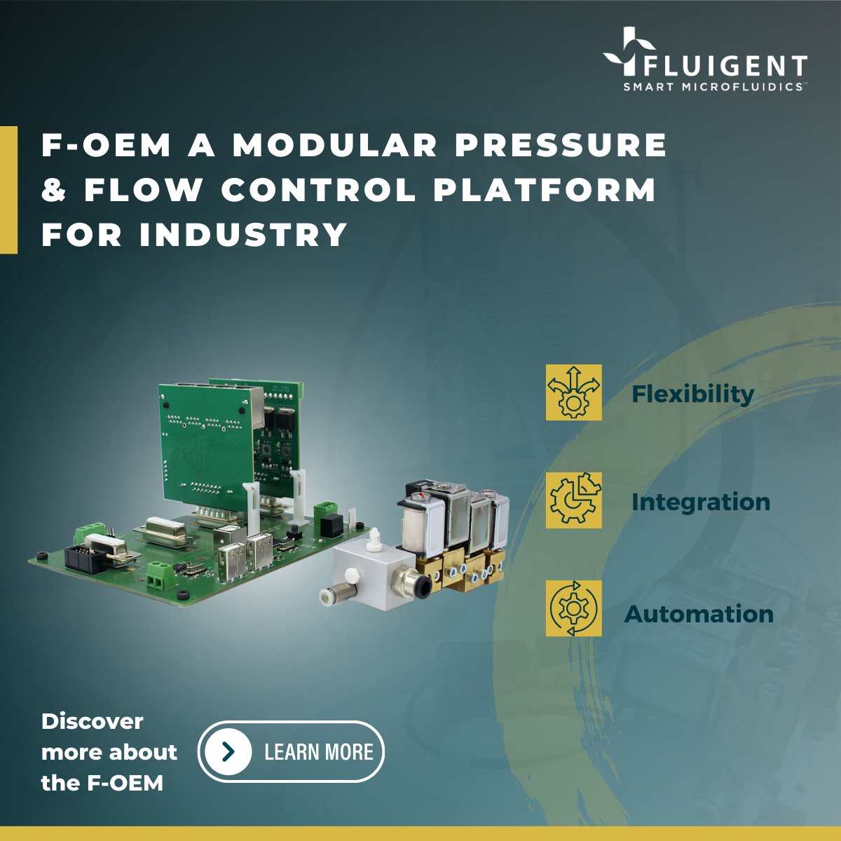 Fluigent's tweet photo. 🚀How to control electro valves with a flow controller🚀
🔧Using a flow controller offers a variety of pressure and flow rate ranges to support the most demanding OEM microfluidic applications.
👉Learn more : https://t.co/4KRnYjGCfj
#Microfluidics #PneumaticValves #FlowControl https://t.co/avVnIJ7I4Y