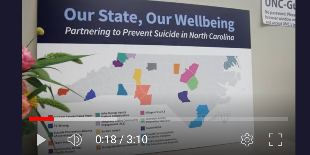 Our State, Our Wellbeing teams gathered in February to take community #MentalHealth and #SuicidePrevention plans from vision to action! Watch this Forum 2 video recap youtu.be/CvHZJmBB1Pk and stay connected with this 2nd program of #CarolinaAcross100: bit.ly/3OFgEDu