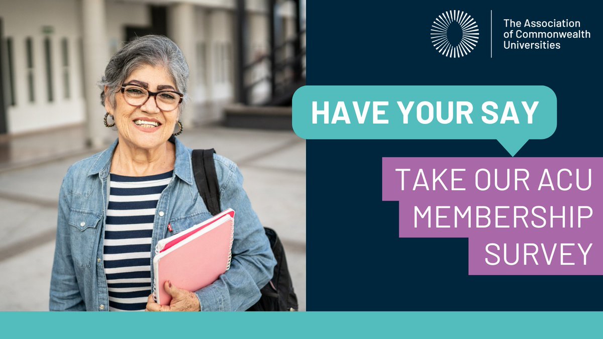 Your voice matters. Today we launch our membership experience survey, and we invite #ACUmembers to share their views on being part of the ACU, to ensure that we can provide the greatest benefits to our members around the Commonwealth.

Find out more here: bit.ly/3VvAZjR